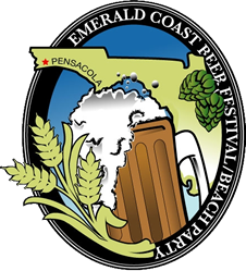27th Annual Emerald Coast Beer Festival Logo